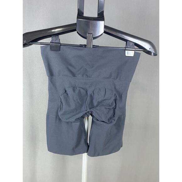 SKIMS Sculpting High Waist Mid-Thigh Shorts Black Shapewear Size XL - Picture 3 of 4